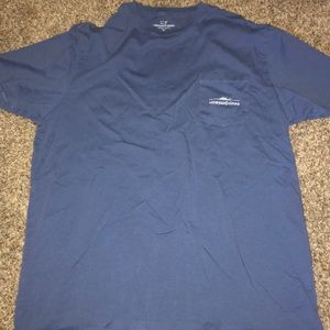 Boys XL vineyard Vines pocket tee navy